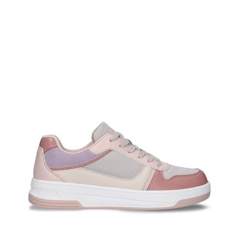 Dara Pink Vegan Leather Sneakers